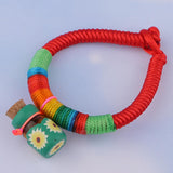 Max Rainbow Rope Bracelet for Kids Children Birthday Gifts Green