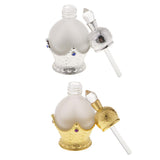Max 15ml Vintage Glass Empty Perfume Spray Bottle Atomizer Refillable Gold