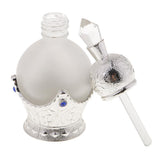 Max 15ml Vintage Glass Empty Perfume Spray Bottle Atomizer Refillable Silver