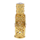 Max 12ml Vintage Glass Empty Perfume Spray Bottle Atomizer Refillable Gold
