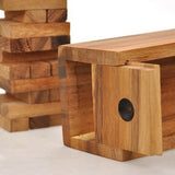 Max Timber Tower Wood Block Stacking Game for Kids Family Traditional Game S