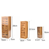 Max Timber Tower Wood Block Stacking Game for Kids Family Traditional Game S