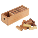 Max Timber Tower Wood Block Stacking Game for Kids Family Traditional Game S
