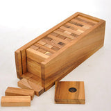Max Timber Tower Wood Block Stacking Game for Kids Family Traditional Game S
