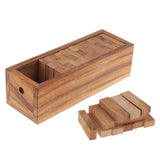 Max Timber Tower Wood Block Stacking Game for Kids Family Traditional Game M