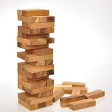 Max Timber Tower Wood Block Stacking Game for Kids Family Traditional Game M