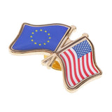 Maxbell The United Nations Metal Flag Pin Badge Enamel Badge Souvenir Medal Grey
