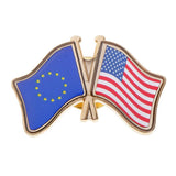 Maxbell The United Nations Metal Flag Pin Badge Enamel Badge Souvenir Medal Grey