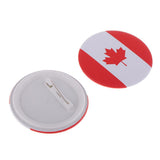 Max National Metal Flag Model Pin Badge Souvenir Medal for Lapel Bag Decals B