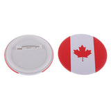 Max National Metal Flag Model Pin Badge Souvenir Medal for Lapel Bag Decals B