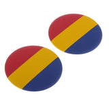 Max National Metal Flag Model Pin Badge Souvenir Medal for Lapel Bag Decals E