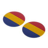 Max National Metal Flag Model Pin Badge Souvenir Medal for Lapel Bag Decals E