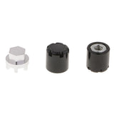 Max 4pcs Metal M4 10x10mm 1/10 RC Vehicle Fastener Nuts Wheel Rim Accessories A