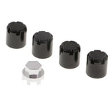Max 4pcs Metal M4 10x10mm 1/10 RC Vehicle Fastener Nuts Wheel Rim Accessories A