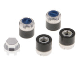 Max 4pcs Metal M4 10x10mm 1/10 RC Vehicle Fastener Nuts Wheel Rim Accessories B