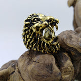 Max Novelty Lion Style Lady Smoking Cigarette Holder Rack Tobacco Accs Gold XL