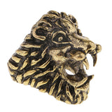 Max Novelty Lion Style Lady Smoking Cigarette Holder Rack Tobacco Accs Gold XL