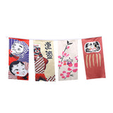 Maxbell Japanese Style Bunting Flags Banners Shop Store Restaurant Doorway Decor E