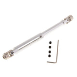 Max 100-150mm Drive Shaft Metal for RC Crawlers SCX-10 D90 HSP 94180  Silver