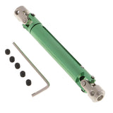 Max 100-150mm Drive Shaft Metal for RC Crawlers SCX-10 D90 HSP 94180  Green