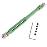 Max 100-150mm Drive Shaft Metal for RC Crawlers SCX-10 D90 HSP 94180  Green