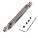 Max 100-150mm Drive Shaft Metal for RC Crawlers SCX-10 D90 HSP 94180  Titanium