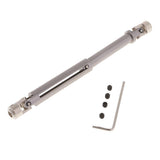 Max 100-150mm Drive Shaft Metal for RC Crawlers SCX-10 D90 HSP 94180  Titanium