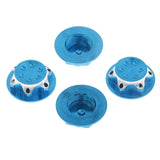 Max 4Pcs Aluminum Wheel Hub Cover 17mm Hex Nut for RC 1/8 Model Car Parts Blue