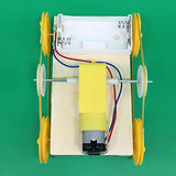 Max DIY Battery Powered Tank Model Children Kids Educational Science Vehicle Toy