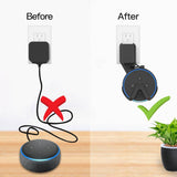 Max Wall Mount Bracket Holder Stand for Echo Dot 3 Smart Speakers Hanging Accs