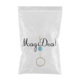 Max Fashion Cigarette Ring Holder with Agate Bead Hands Free Smoking Partner L