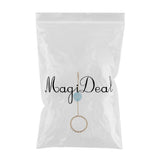 Max Fashion Cigarette Ring Holder with Agate Bead Hands Free Smoking Partner S