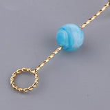 Max Fashion Cigarette Ring Holder with Agate Bead Hands Free Smoking Partner S
