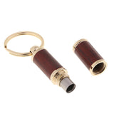 Max Pocket Stainless Steel Cigar Punch Cutter with Key Chain Keyring