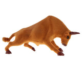 Max Simulation Bullfighting Model for Home Garden Miniature Props Deocr Brown