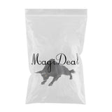 Max Simulation Bullfighting Model for Home Garden Miniature Props Deocr Black