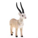 Max Simulation Hair Antelope Model Handicraft Plastic Toy Home Decoration Toy