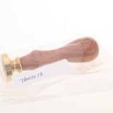 Max Retro Wood Handle Sealing Wax Stamp Personalised Name Wax Stamps Kits E