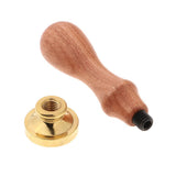 Max Retro Wood Handle Sealing Wax Stamp Personalised Name Wax Stamps Kits E