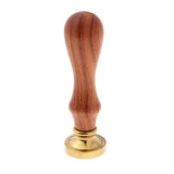 Max Retro Wood Handle Sealing Wax Stamp Personalised Name Wax Stamps Kits H