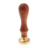 Max Retro Wood Handle Sealing Wax Stamp Personalised Name Wax Stamps Kits D