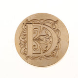 Max Retro Wood Handle Sealing Wax Stamp Personalised Name Wax Stamps Kits D