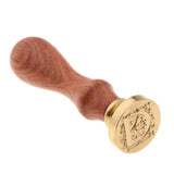 Max Retro Wood Handle Sealing Wax Stamp Personalised Name Wax Stamps Kits D
