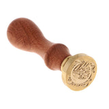 Max Classic Seal Wax Stamp Sealing Letter Wooden Handle for Envelope C