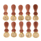 Max Classic Seal Wax Stamp Sealing Letter Wooden Handle for Envelope C