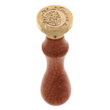 Max Classic Seal Wax Stamp Sealing Letter Wooden Handle for Envelope C