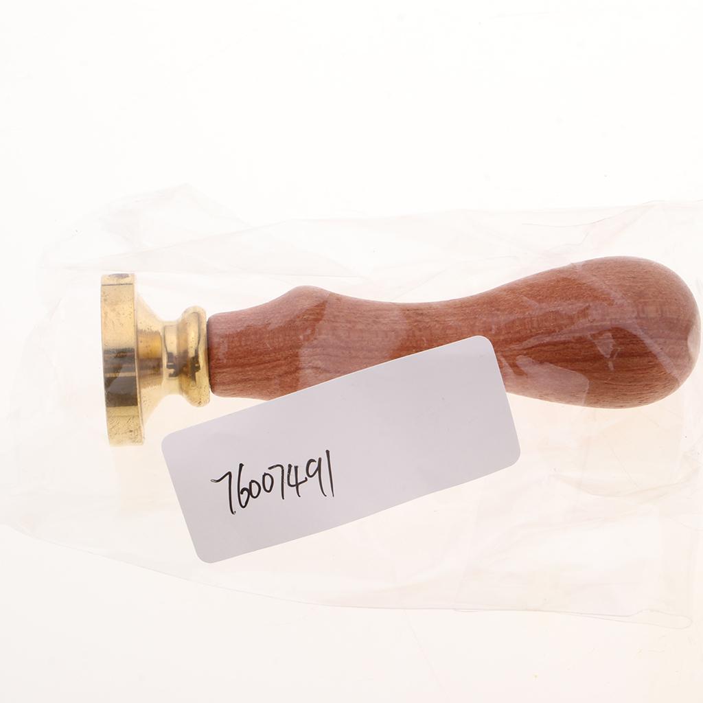 Max Classic Seal Wax Stamp Sealing Letter Wooden Handle for Envelope T