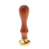 Max Classic Seal Wax Stamp Sealing Letter Wooden Handle for Envelope T