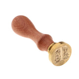 Max Classic Seal Wax Stamp Sealing Letter Wooden Handle for Envelope T