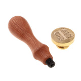Max Classic Seal Wax Stamp Sealing Letter Wooden Handle for Envelope T